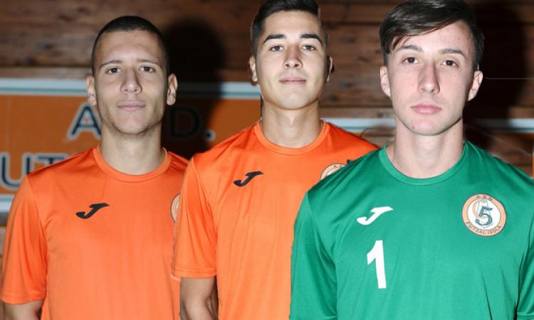 I tre ragazzi della Futsal Isola
