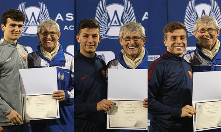 Zamarion, Barbarossa e De Angelis, premiati nel triangolare di Doha