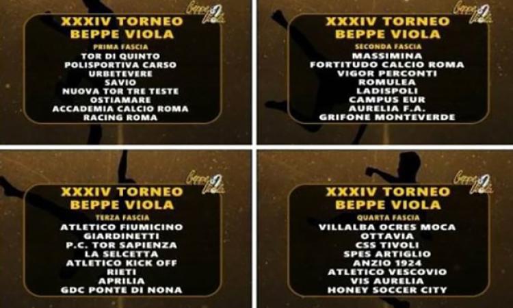 Le 32 partecipanti alla XXXIV edizione del Torneo Beppe Viola ©torneobeppeviola.it
