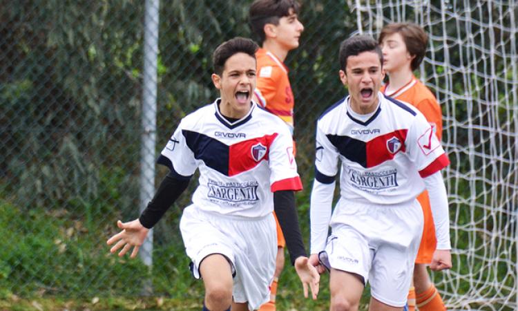 Saulli esulta dopo il primo gol ©Torrisi