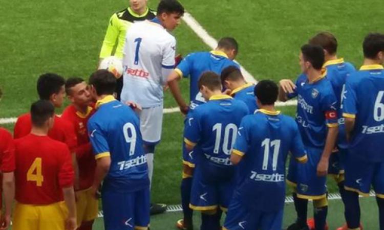 Uno scatto prima dell&amp;apos;inizio della partita