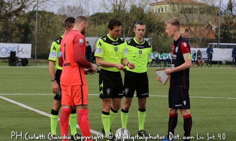 Il fischio d&amp;apos;inizio di Cagliari-Inter @CiolettiClaudiocopyright