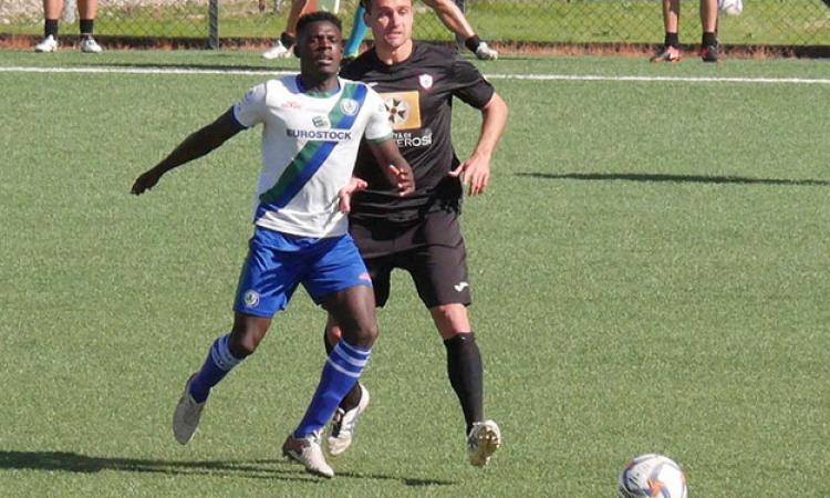 Uno scatto da Monterosi - Nuorese di oggi: i viterbesi hanno pareggiato, ma sono in testa ©Facebook/Monterosi FC