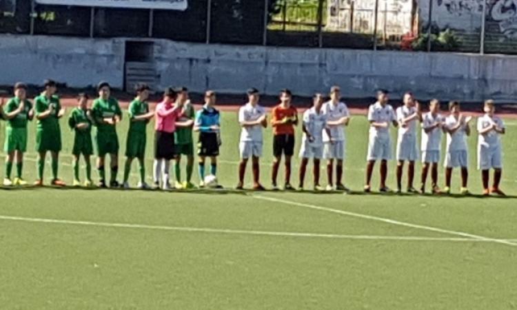 Le due squadre al fischio d&amp;apos;inizio