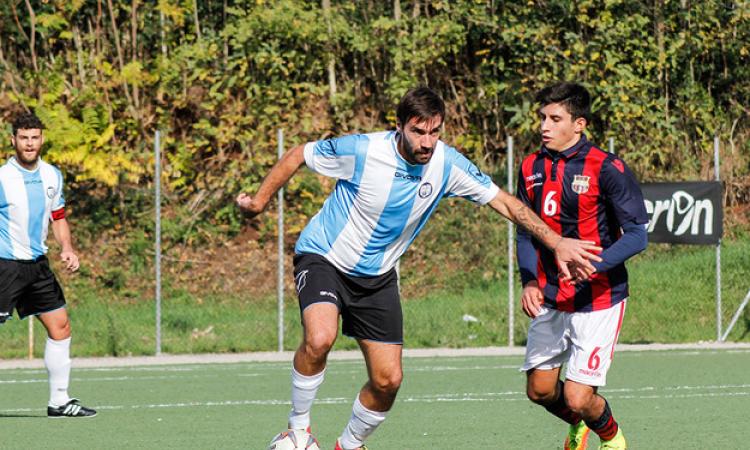 Matteo Amico nel match con il CreCas (@Cesolini)