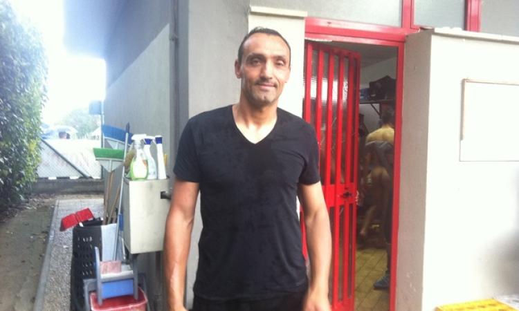Daniele Lisi nel post partita