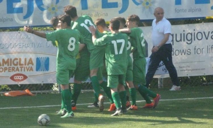 La festa del Cr Lazio juniores ©GazReg