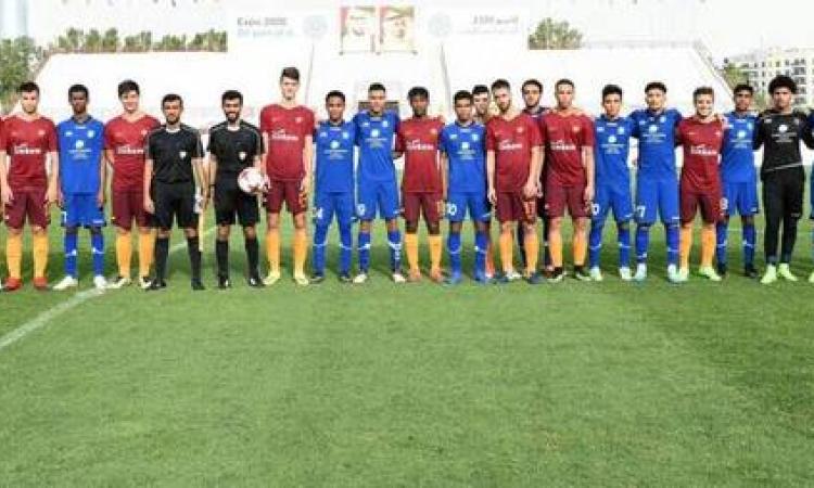 Roma subito applausi contro l&amp;apos;Al Nasr © Facebook DSC