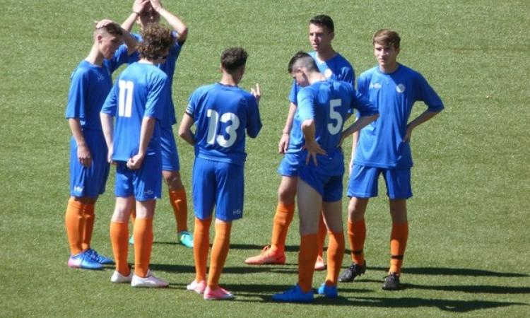 Gli Allievi si preparano alla partita Foto GazReg