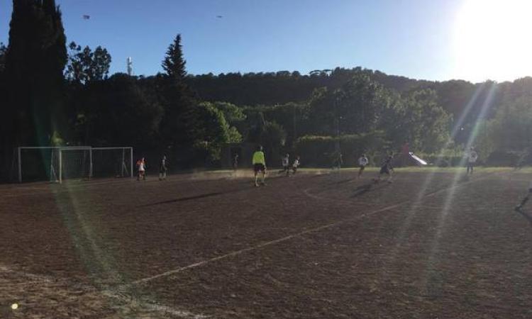 Uno scatto del match