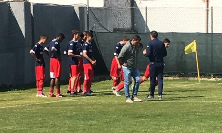Il Montespaccato in una fase di riscaldamento
