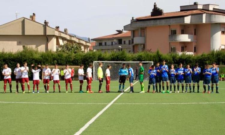 L&amp;apos;inizio del match (Foto&copy;FB/Rieti2003)