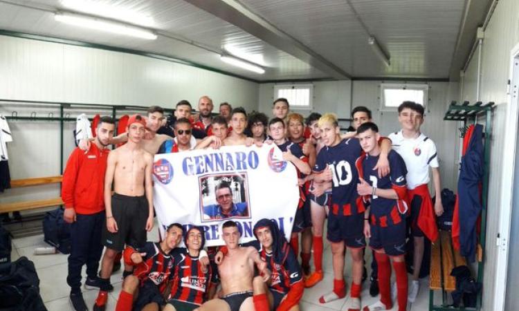Esultano gli Allievi del Casilina