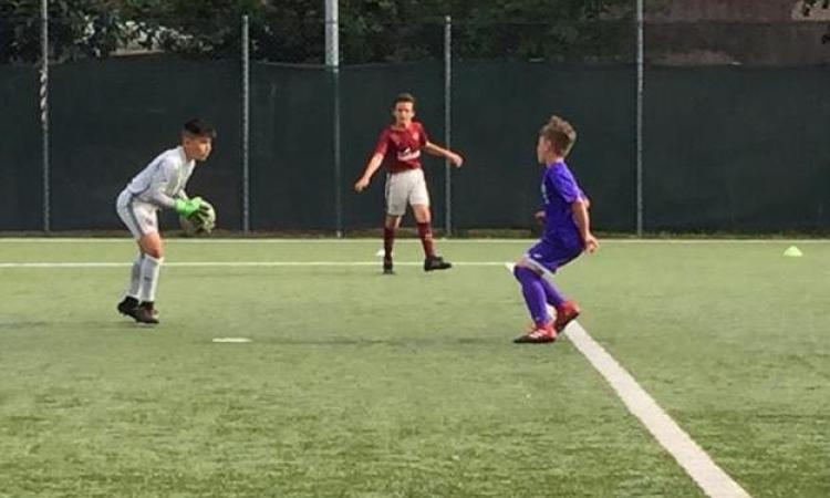 Uno scatto del match
