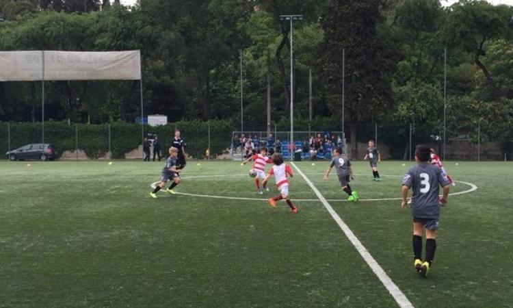 Uno scatto del match