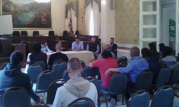 Scatti dalla conferenza © Sora Calcio