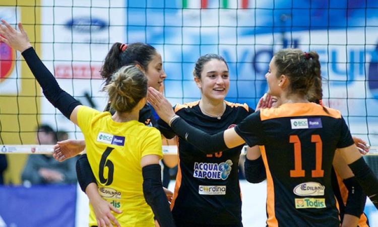 Esulta l&amp;apos;Olimpia Roma (©Trissati)