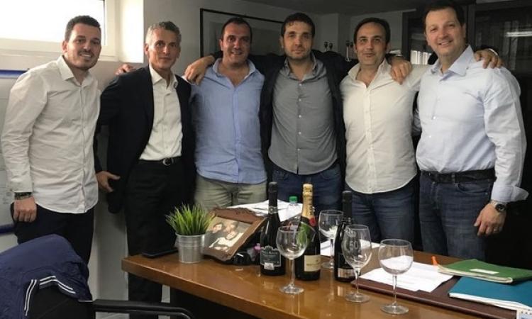 La nuova dirigenza della Capitolina