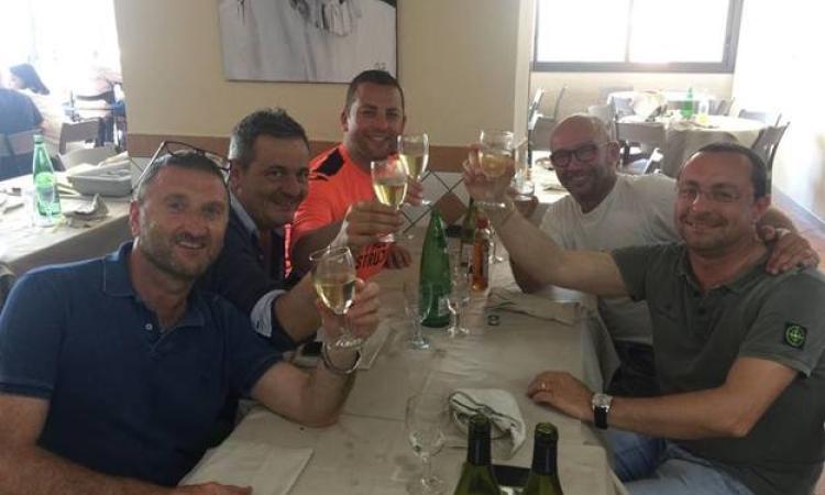 Lo staff della Polisportiva Monti Cimini (foto Facebook)
