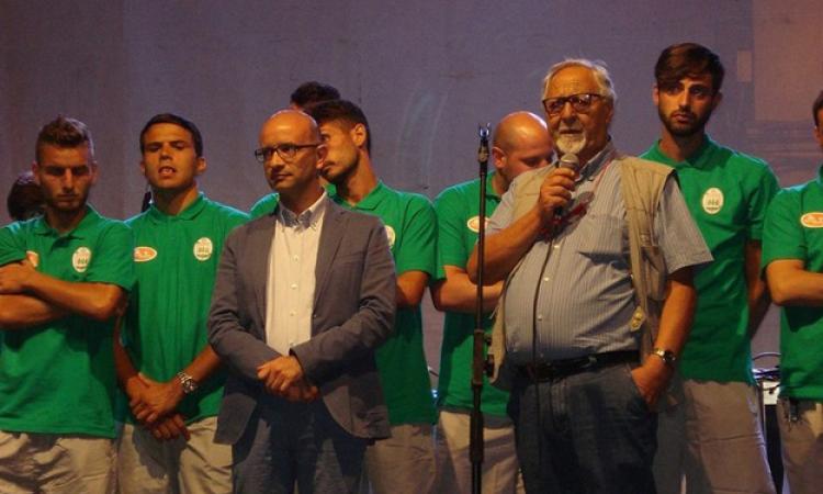 Il presidente Battisti (a destra)