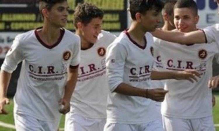 L&amp;apos;esultanza dei ragazzi del Aurelio @Beppeviola