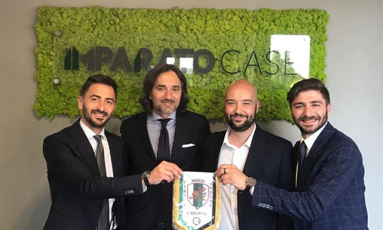 Da sinistra Emanuele Imparato, Mestichella, Vinci e Alessandro Imparato
