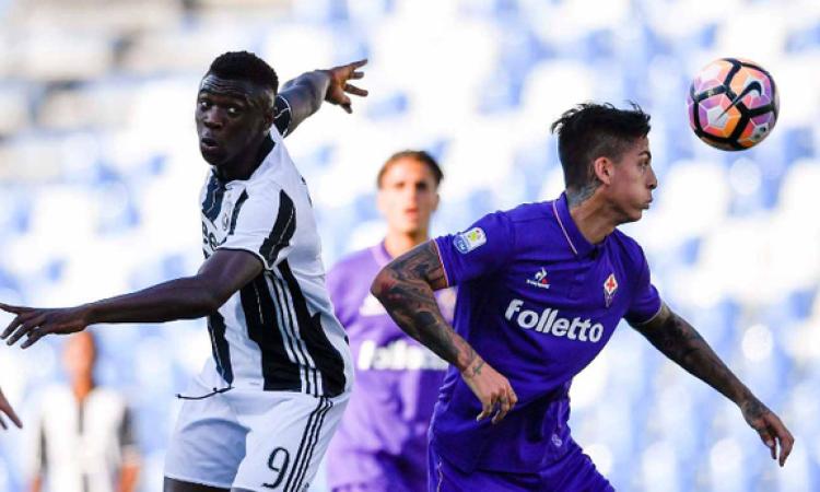 Kean in azione contro la Fiorentina (FOTO juventus.com)