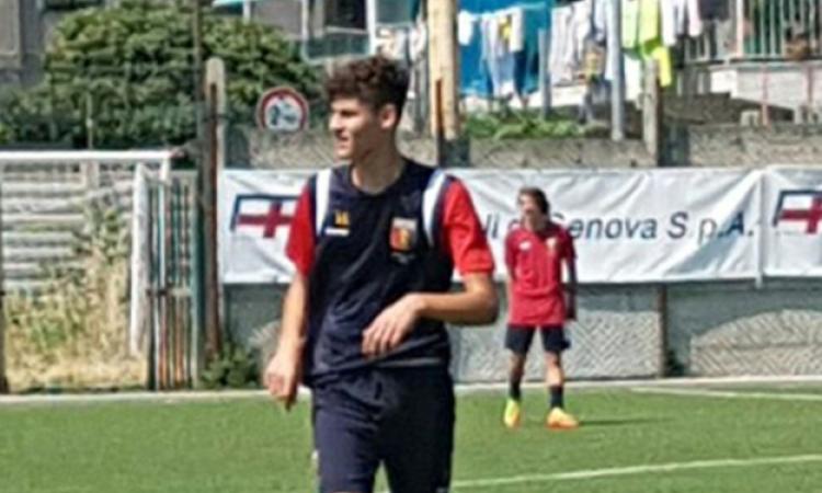 Ferri con la maglia del Genoa ©GazReg