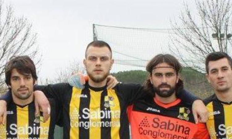 Amoroso accanto a Viola nel La Sabina (foto Facebook)