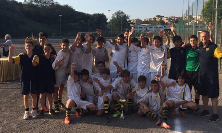 La Nuova Milvia festeggia con la coppa