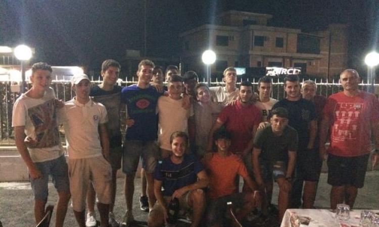 Foto di gruppo per l&amp;apos;Under 20 della 3T Frascati