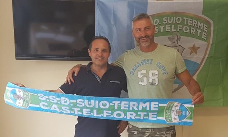Il patron Circio con il nuovo allenatore