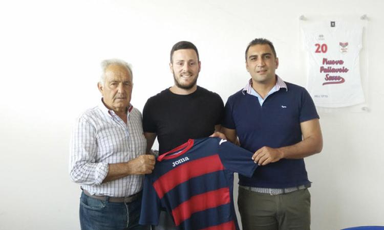 Micheli insieme al ds Di Emma e al vice presidente Gori
