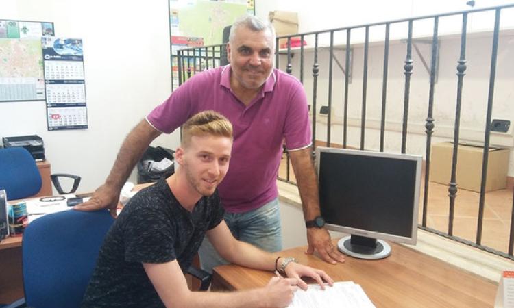 Daniele Bosi e il il dg Montella