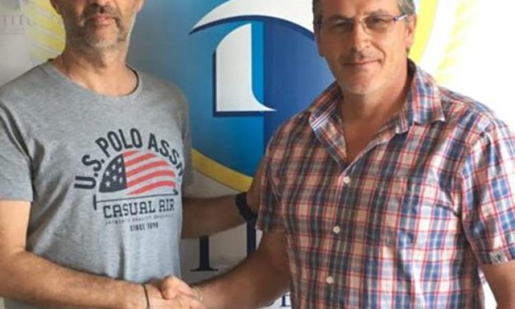 Il dg Bastianelli con Fulvio Barbato