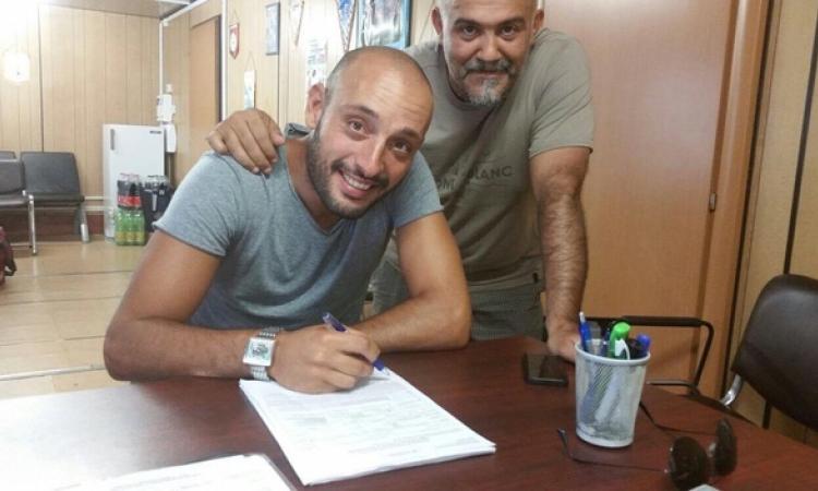 Daniele Nohman firma con l&amp;apos;Albalonga