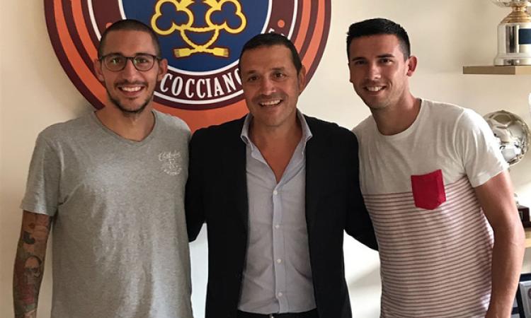 Il presidente Mari con De Vecchis e Troisi