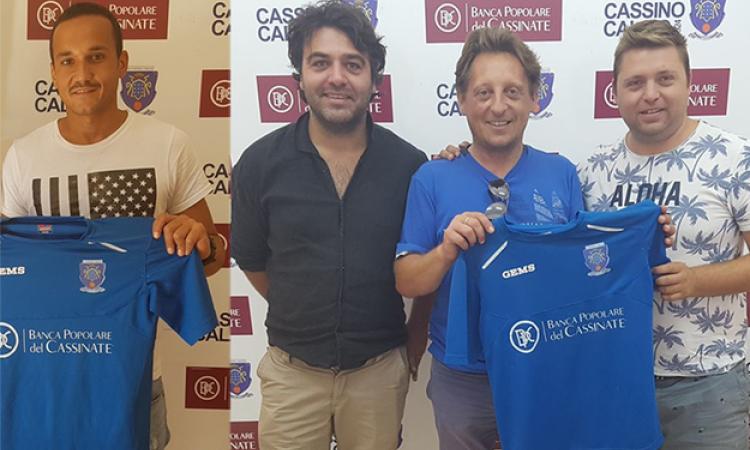 I nuovi allenatori Margiotta e Capitanio in posa con i coordinatori Di Prete e Vitagliano