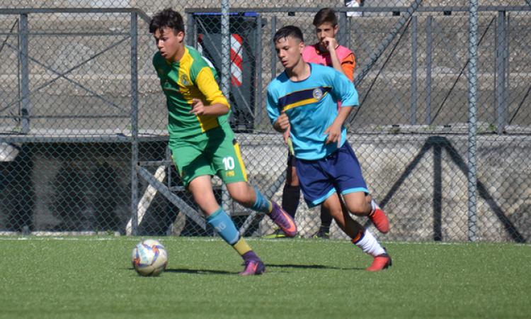 Nicolò Manca all&amp;apos;U17 del Racing Fondi © Torrisi