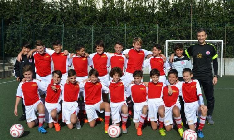 Il gruppo dei 2004 dell&amp;apos;Arsenal Giochiamola Sempre