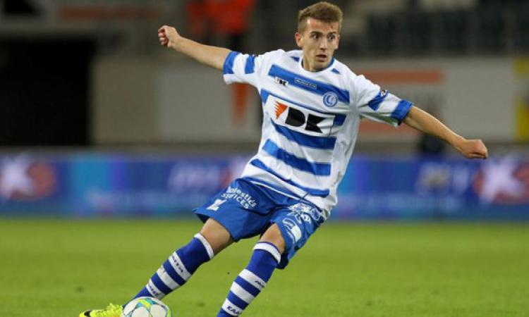 Vandeputte con la maglia del Gent