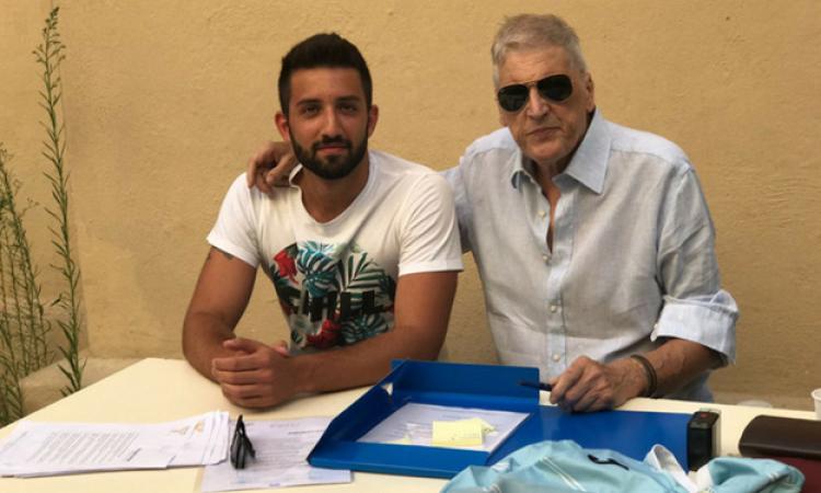 Rossi col presidente D&amp;apos;Arpino