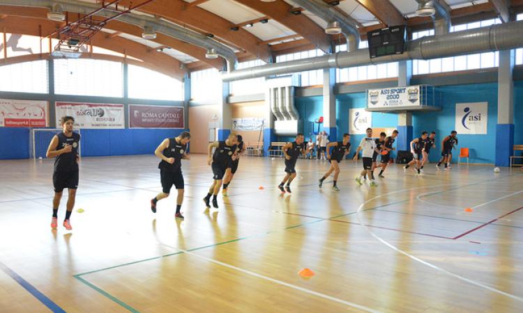 La squadra al lavoro al Tolive