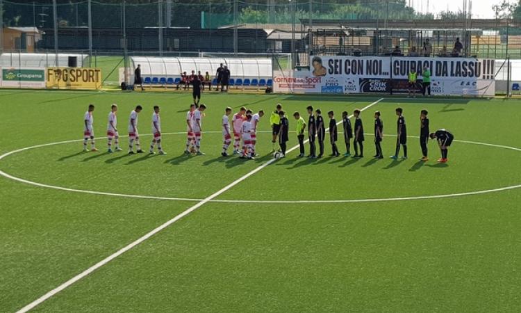 L&amp;apos;inizio del match tra Lodigiani e Weston