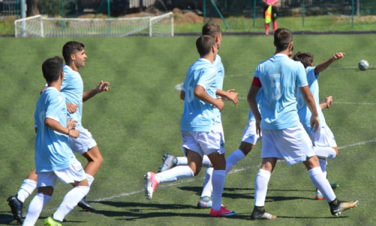 La Lazio esulta dopo il secondo gol ©GazzettaRegionale)
