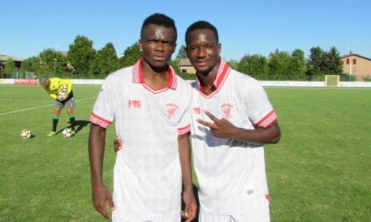 Kouan e Traore a fine gara ©A.C. Perugia Settore Giovanile