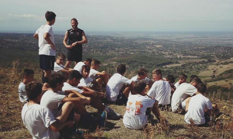 I Giovanissimi di Genovese in ritiro