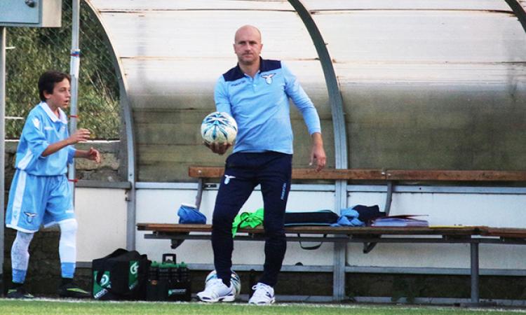 Tommaso Rocchi, tecnico dellU15 biancoceleste ©GazzettaRegionale