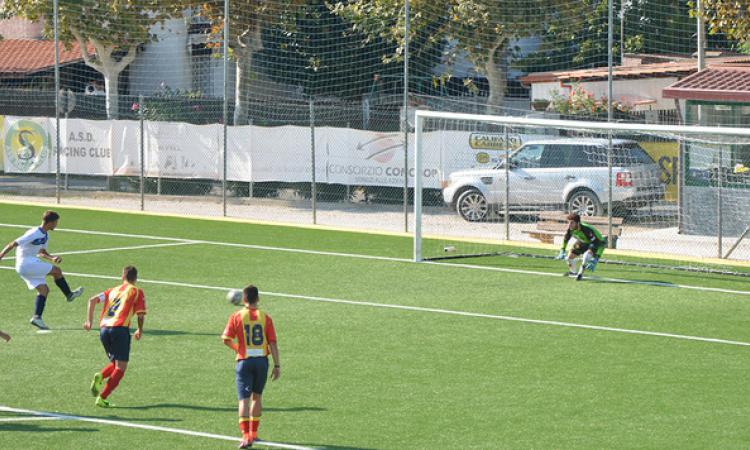 Melchiorre sigla il 3-3 dal dischetto (©GazReg)