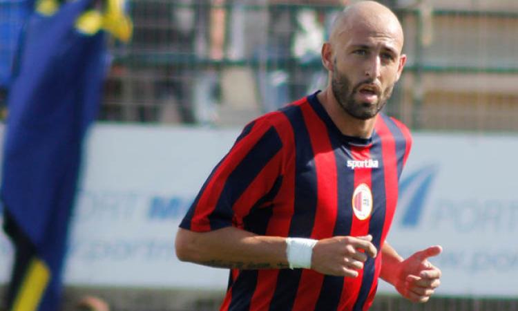 Toscano, qui con la maglia del Ladispoli